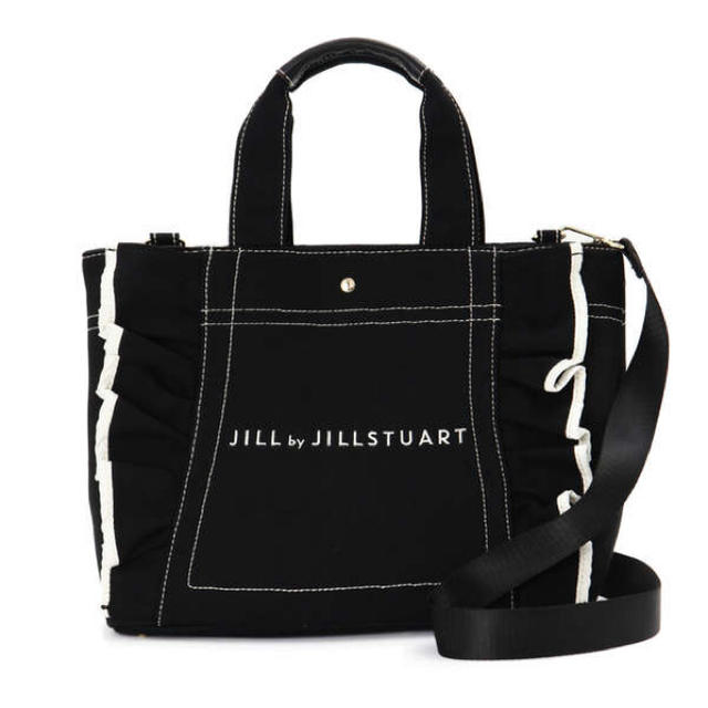 JILL by JILLSTUART(ジルバイジルスチュアート)のJILL by JILLSTUART フリルトートバッグ(大) レディースのバッグ(トートバッグ)の商品写真