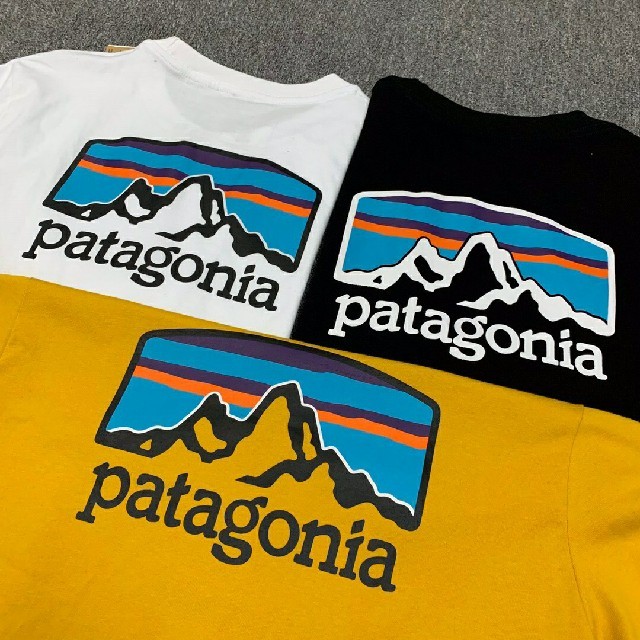 海外正規品　即日発送　patagonia　半袖Tシャツ　ブラック　XLサイズ