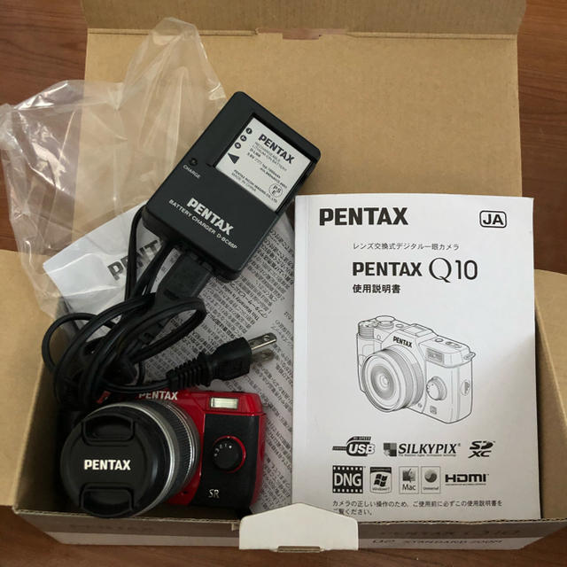 PENTAX(ペンタックス)の【chiech様専用】PENTAX Q10 02STANDARDZOOM スマホ/家電/カメラのカメラ(デジタル一眼)の商品写真