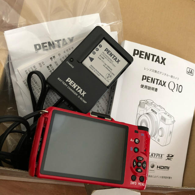 PENTAX(ペンタックス)の【chiech様専用】PENTAX Q10 02STANDARDZOOM スマホ/家電/カメラのカメラ(デジタル一眼)の商品写真