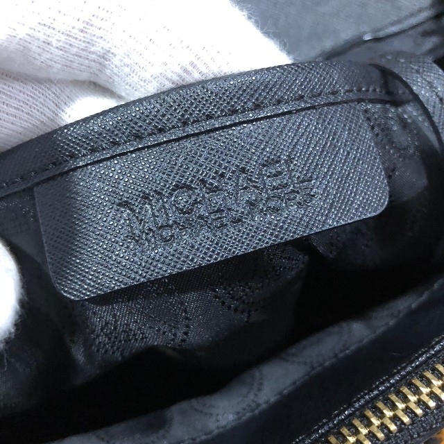 Michael Kors(マイケルコース)の専用出品 マイケルコース レザー 2WAY ハンド ブラック ストラップ付き レディースのバッグ(ハンドバッグ)の商品写真