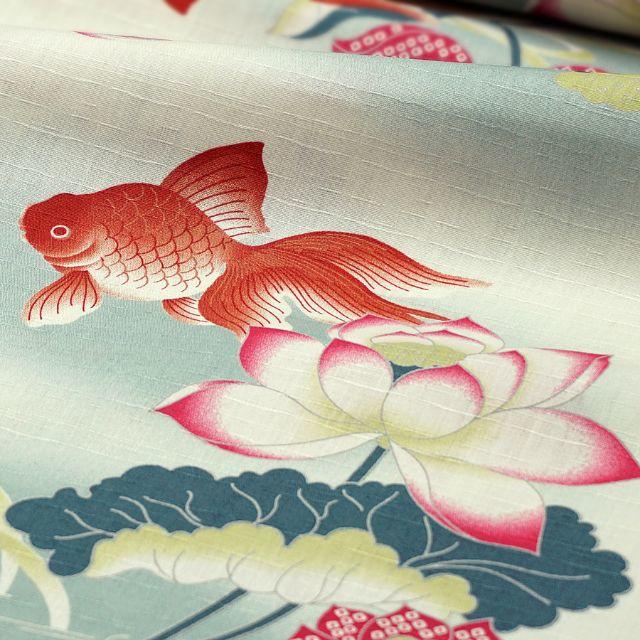 ブランド 撫松庵 浴衣 反物 着尺 未仕立て 金魚 蓮の花 在庫処分品の通販 By Nomalisa S Shop ラクマ なります Shineray Com Br