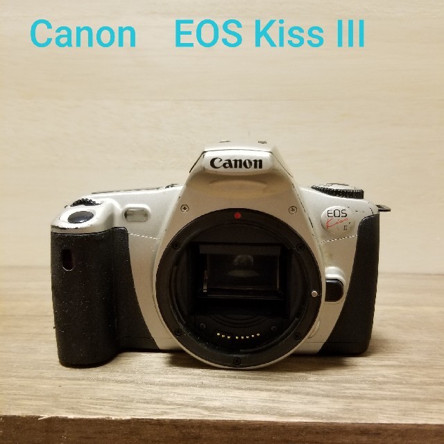 Canon - 【動作良好】Canon EOS Kiss III フィルムカメラの通販 by ゆた's shop｜キヤノンならラクマ