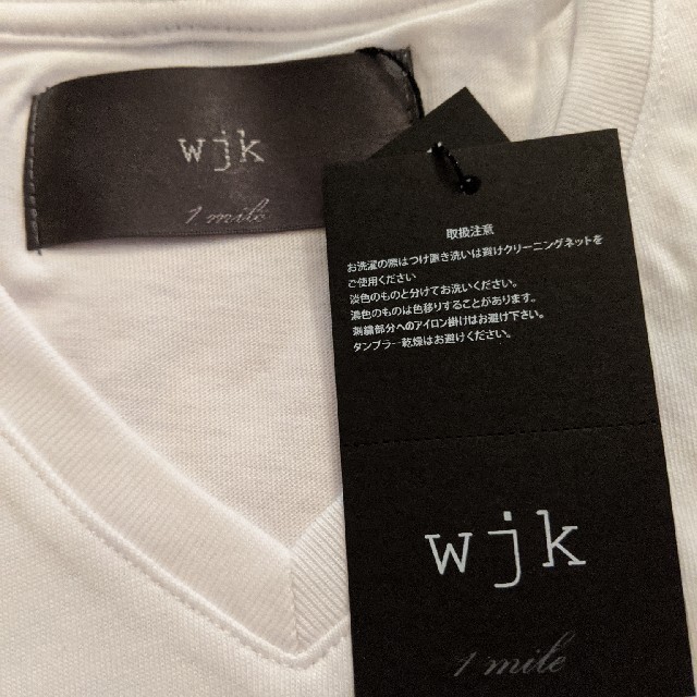 nano・universe Ｗｊｋ 白 Tシャツ メンズS メンズのトップス(Tシャツ/カットソー(半袖/袖なし))の商品写真