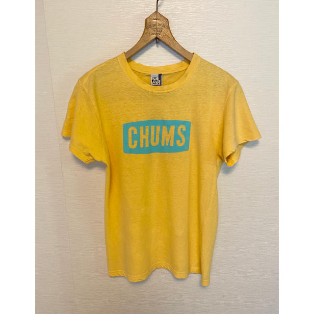 CHUMS(チャムス)のチャムス CHUMS バックプリント花柄ブービーバード　Tシャツ 難あり メンズのトップス(Tシャツ/カットソー(半袖/袖なし))の商品写真