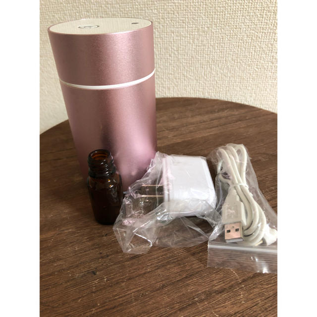 生活の木 エッセンシャルオイルディフューザー アロモアミニ ピンク(1台) コスメ/美容のリラクゼーション(アロマディフューザー)の商品写真