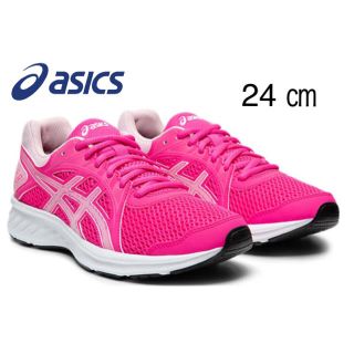 アシックス(asics)の★アシックス　24㎝　ランニングシューズ　スニーカー　幅広タイプ(スニーカー)