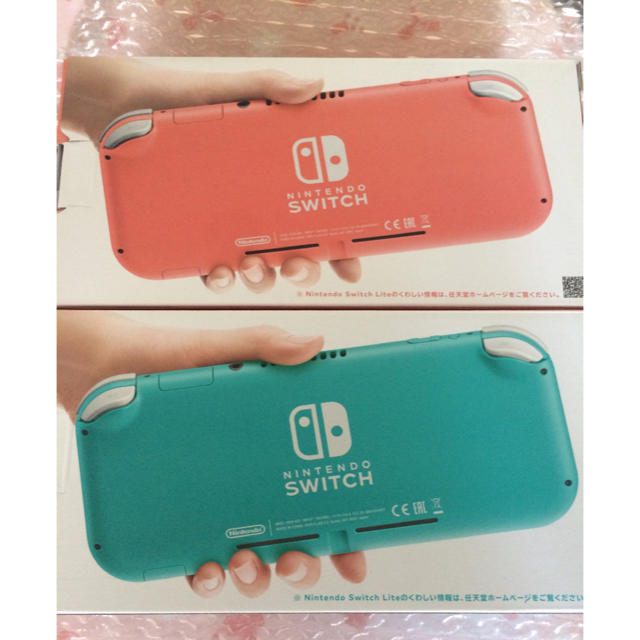 Nintendo Switch Lite コーラル・ターコイズ(新品未開封) 2