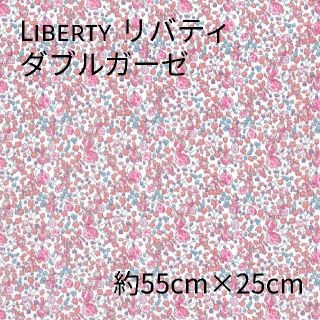 Liberty リバティ ダブルガーゼ エロイーズ 55cm×25cm(生地/糸)