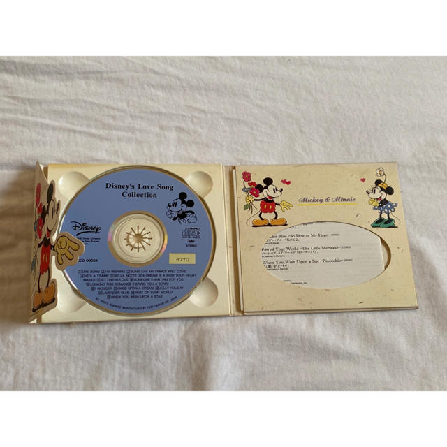 Disney Disney's Love Song collection CD エンタメ/ホビーのCD(キッズ/ファミリー)の商品写真