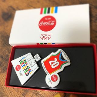 コカコーラ(コカ・コーラ)のコカコーラ　ピン　バスケットボール(ノベルティグッズ)