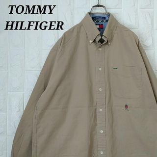 トミーヒルフィガー(TOMMY HILFIGER)のトミーヒルフィガー ワンポイント BDシャツ オールドトミー 90s(シャツ)