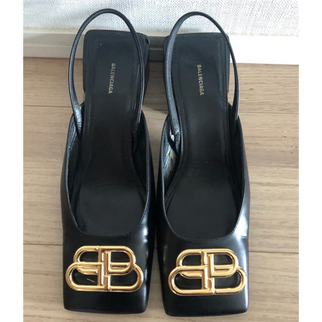 Balenciaga バレンシアガ スクエアBBミュール 38