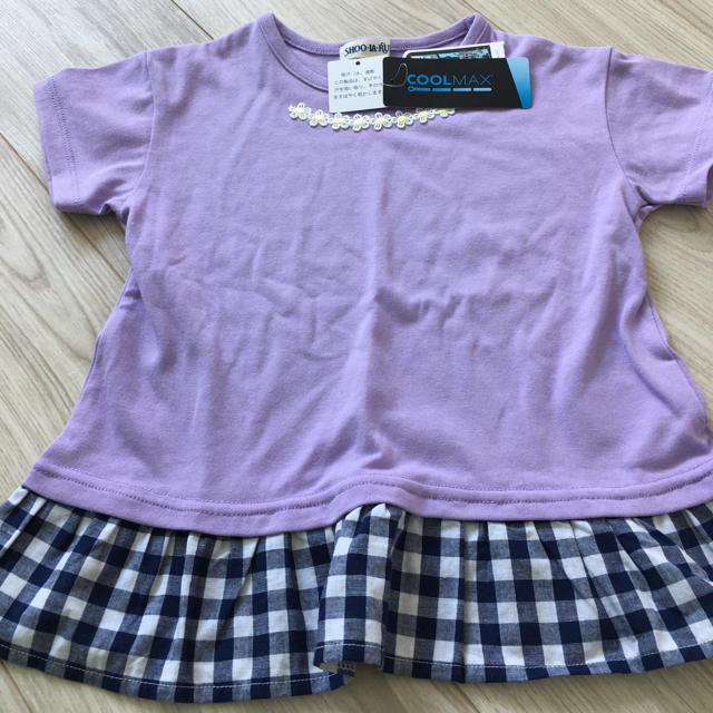 SHOO・LA・RUE(シューラルー)のシューラルー　Tシャツ　新品　110 キッズ/ベビー/マタニティのキッズ服女の子用(90cm~)(Tシャツ/カットソー)の商品写真