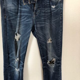 アメリカンイーグル(American Eagle)のダメージジーンズ　32インチ(デニム/ジーンズ)