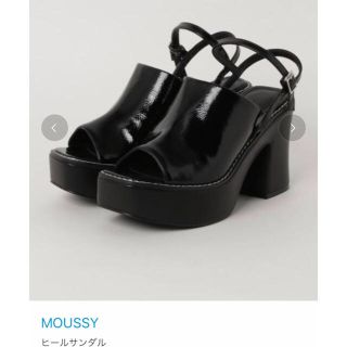 マウジー(moussy)のMOUSSY 厚底ヒール　新品未使用(サンダル)