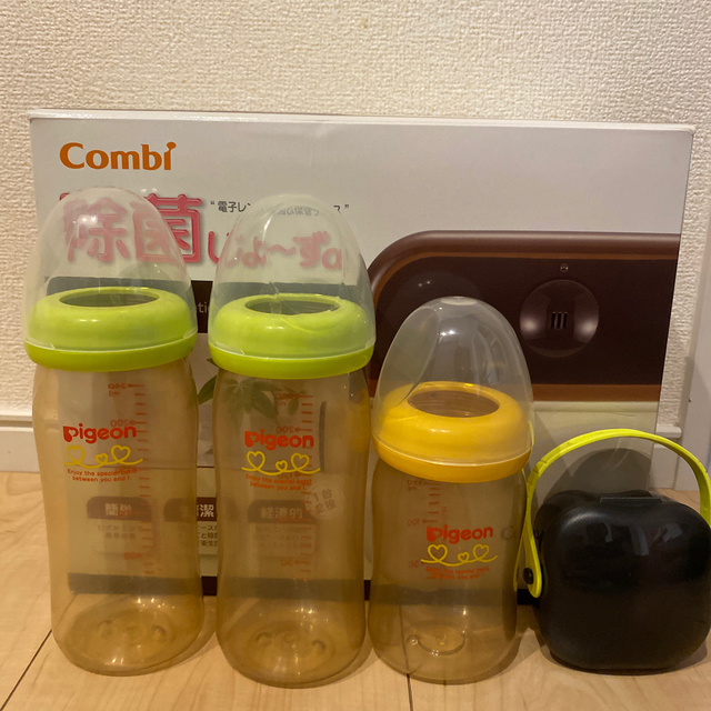 combi(コンビ)の除菌じょ〜ずa キッズ/ベビー/マタニティの洗浄/衛生用品(哺乳ビン用消毒/衛生ケース)の商品写真