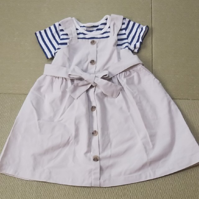 petit main(プティマイン)のワンピース 110㎝★プティマイン キッズ/ベビー/マタニティのキッズ服女の子用(90cm~)(ワンピース)の商品写真