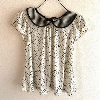 ドットアンドストライプスチャイルドウーマン(Dot&Stripes CHILDWOMAN)の新品タグ付きDot and Stripes CHILD WOMAN ブラウス(シャツ/ブラウス(半袖/袖なし))