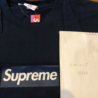 新品New York Yankees/Supreme Box Logo Tee