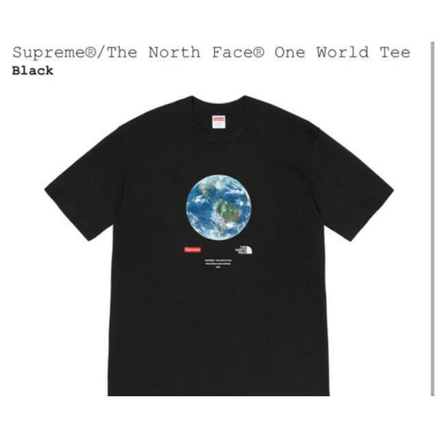 Supreme(シュプリーム)のSupreme®/The North Face® One World Tee メンズのトップス(Tシャツ/カットソー(半袖/袖なし))の商品写真