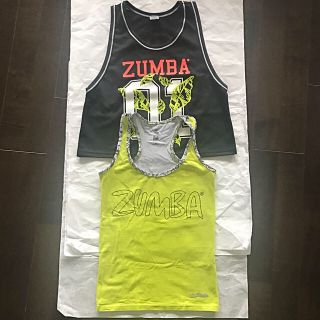 ズンバ(Zumba)のZumba タンクトップ サイズXS 3枚セット(トレーニング用品)