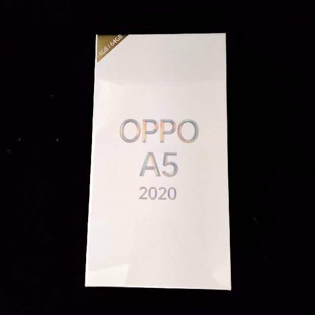 新品未使用　OPPO A5 2020　ブルースマホ/家電/カメラ