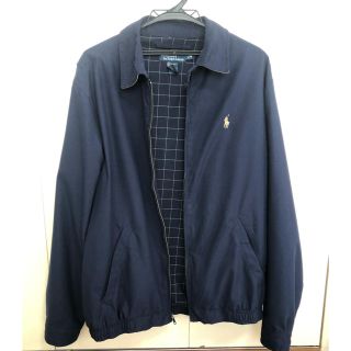 ポロラルフローレン(POLO RALPH LAUREN)のポロ　ラルフローレン　スウィングトップ　スイングトップ　ネイビー　M(ブルゾン)