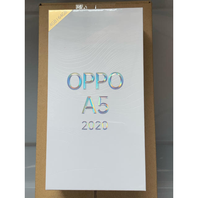 新品未開封 OPPO A5 2020 モバイル対応 simフリー送料込