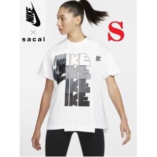 Nike sacai Tシャツ ハイブリッド  ブラック S