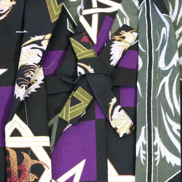 一つ身 二部式 羽織着物セット 男児 ベビー用 NO20595 キッズ/ベビー/マタニティのベビー服(~85cm)(和服/着物)の商品写真