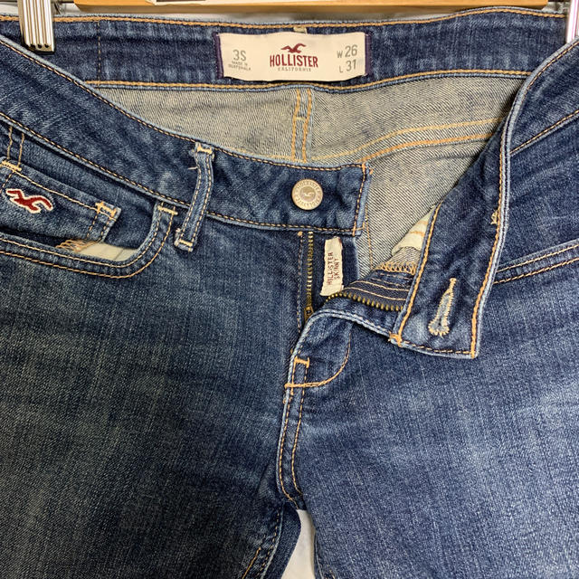 Hollister(ホリスター)の【再値下げ】Hollister レディース　ジーパン　3S レディースのパンツ(デニム/ジーンズ)の商品写真