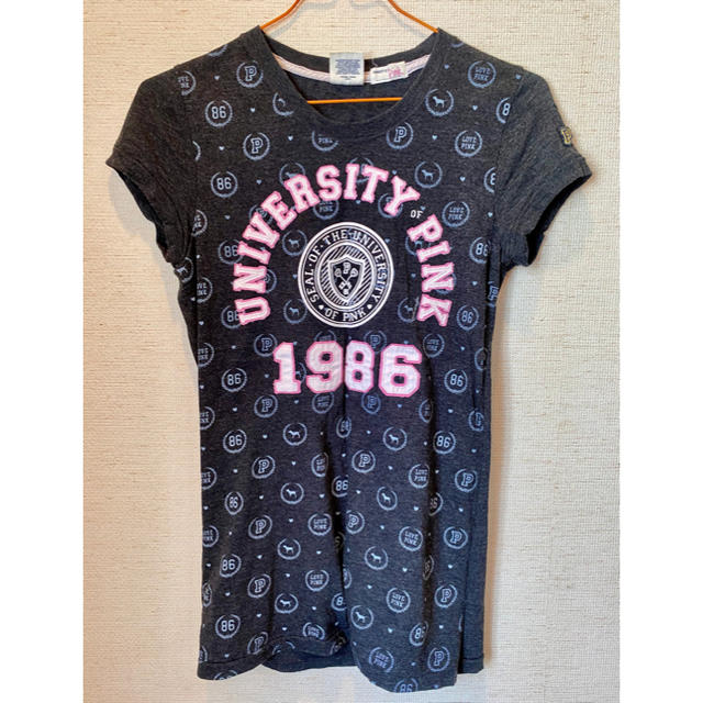 Victoria's Secret(ヴィクトリアズシークレット)のVictoria’s secret レディースTシャツ グレー レディースのトップス(Tシャツ(半袖/袖なし))の商品写真