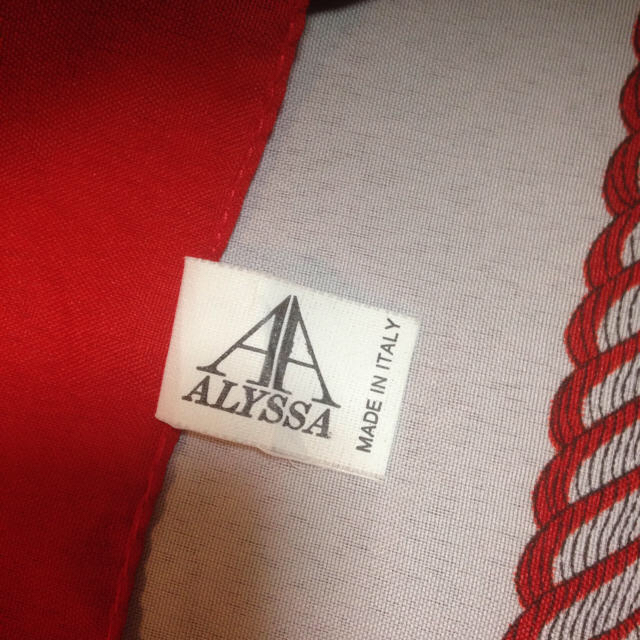ヴィンテージマリンスカーフ レディースのファッション小物(バンダナ/スカーフ)の商品写真