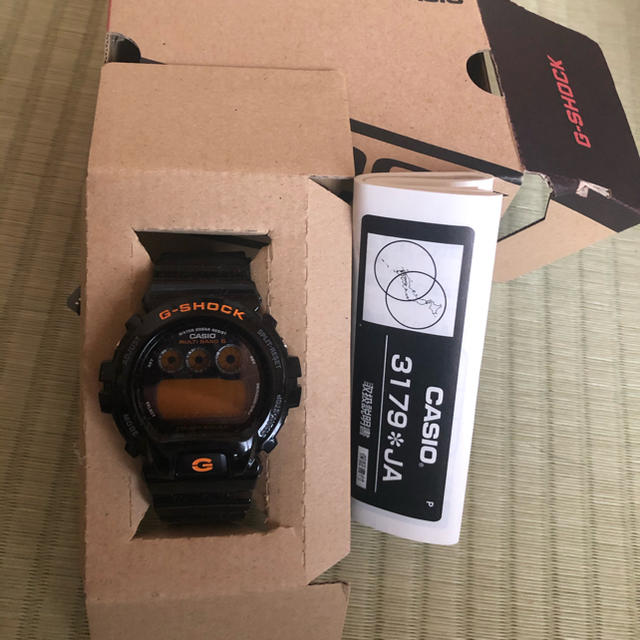 G-SHOCK(ジーショック)のGショック　ブラックオレンジ メンズの時計(腕時計(デジタル))の商品写真