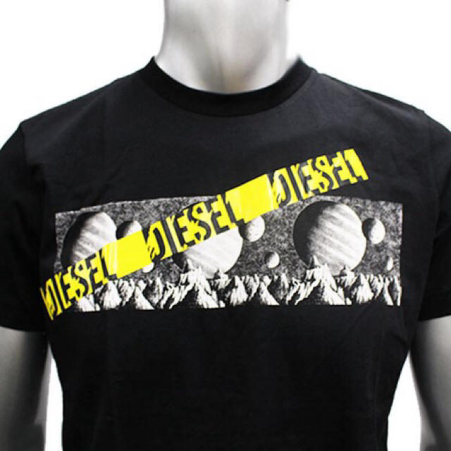 DIESEL(ディーゼル)のDIESEL ディーゼル　Lサイズ　ブラック　Tシャツ メンズのトップス(Tシャツ/カットソー(半袖/袖なし))の商品写真