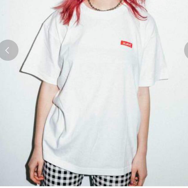 X-girl(エックスガール)のまゆさま専用　x-girl  tシャツ レディースのトップス(Tシャツ(半袖/袖なし))の商品写真