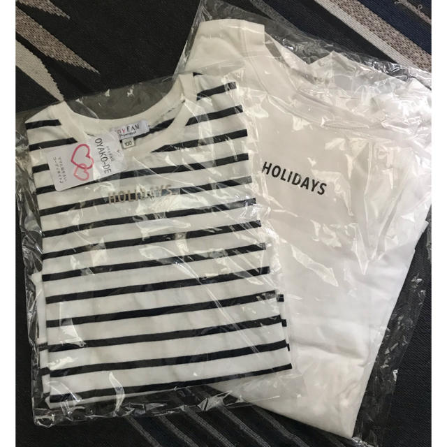 anyFAM(エニィファム)のOYAKO-DE シャツドッキング Tシャツ　2枚セット キッズ/ベビー/マタニティのキッズ服男の子用(90cm~)(Tシャツ/カットソー)の商品写真