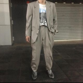 ジョンローレンスサリバン ワイド セットアップスーツ(メンズ)の通販