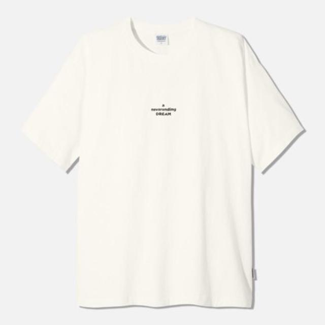GU(ジーユー)の【値下げ】ビッグT  STUDIO SEVEN +X 白 Mサイズ GU メンズのトップス(Tシャツ/カットソー(半袖/袖なし))の商品写真