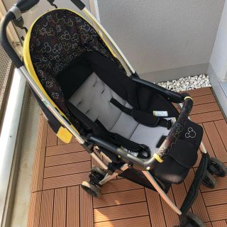 グッドベビー(Goodbaby)の⭐︎美品⭐︎ Goodbaby  ミッキー柄 両対面式 ベビーカー(ベビーカー/バギー)