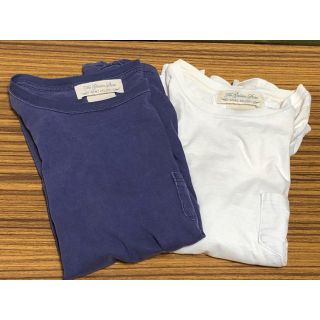 レミレリーフ(REMI RELIEF)のレミレリーフ　Ｔシャツ２点セット　白　青(Tシャツ/カットソー(半袖/袖なし))