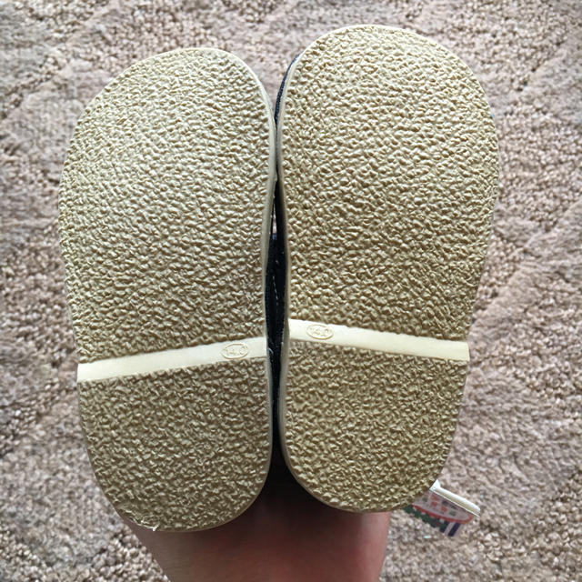 リボンサンダル 14cm キッズ/ベビー/マタニティのベビー靴/シューズ(~14cm)(サンダル)の商品写真