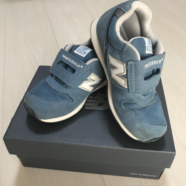 New Balance(ニューバランス)のニューバランス 996 キッズスニーカー  デニムブルー　16.5cm キッズ/ベビー/マタニティのキッズ靴/シューズ(15cm~)(スニーカー)の商品写真