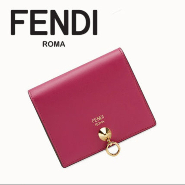 FENDI(フェンディ)の新品未使用　フェンディ　コンパクト　財布 レディースのファッション小物(財布)の商品写真