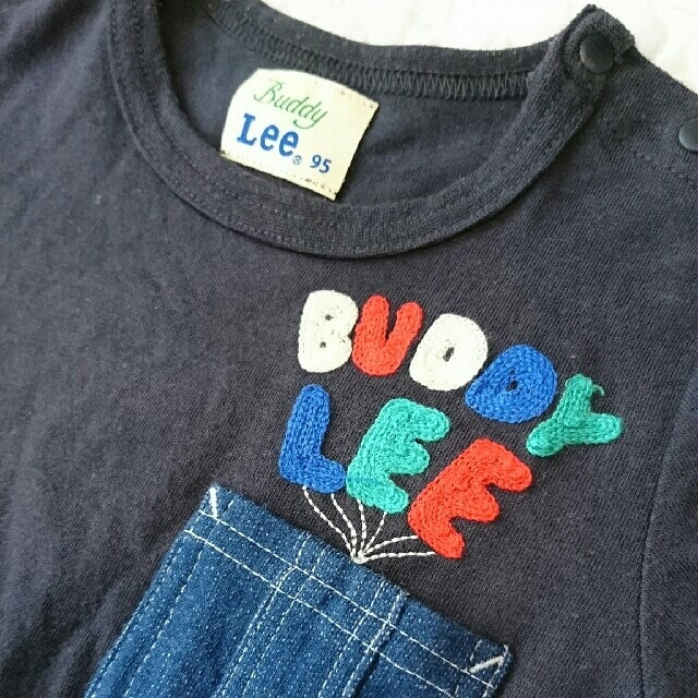 Lee(リー)のLee Tシャツ ネイビー 90 キッズ/ベビー/マタニティのキッズ服女の子用(90cm~)(Tシャツ/カットソー)の商品写真