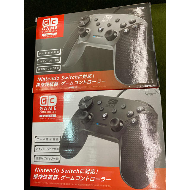 GC GAME CONTROLLER switch 対応 ゲームコントローラー エンタメ/ホビーのゲームソフト/ゲーム機本体(その他)の商品写真