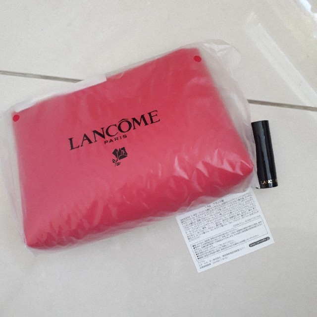 LANCOME(ランコム)のランコム ラプソリュ ルージュ S264　ミニサイズとポーチ コスメ/美容のベースメイク/化粧品(口紅)の商品写真