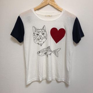 ディディジジ(didizizi)のdidizizi  Tシャツ ねこ　さかな(Tシャツ(半袖/袖なし))