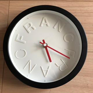 フランフラン(Francfranc)の【Francfranc】フランフランシンプル壁掛け時計(掛時計/柱時計)